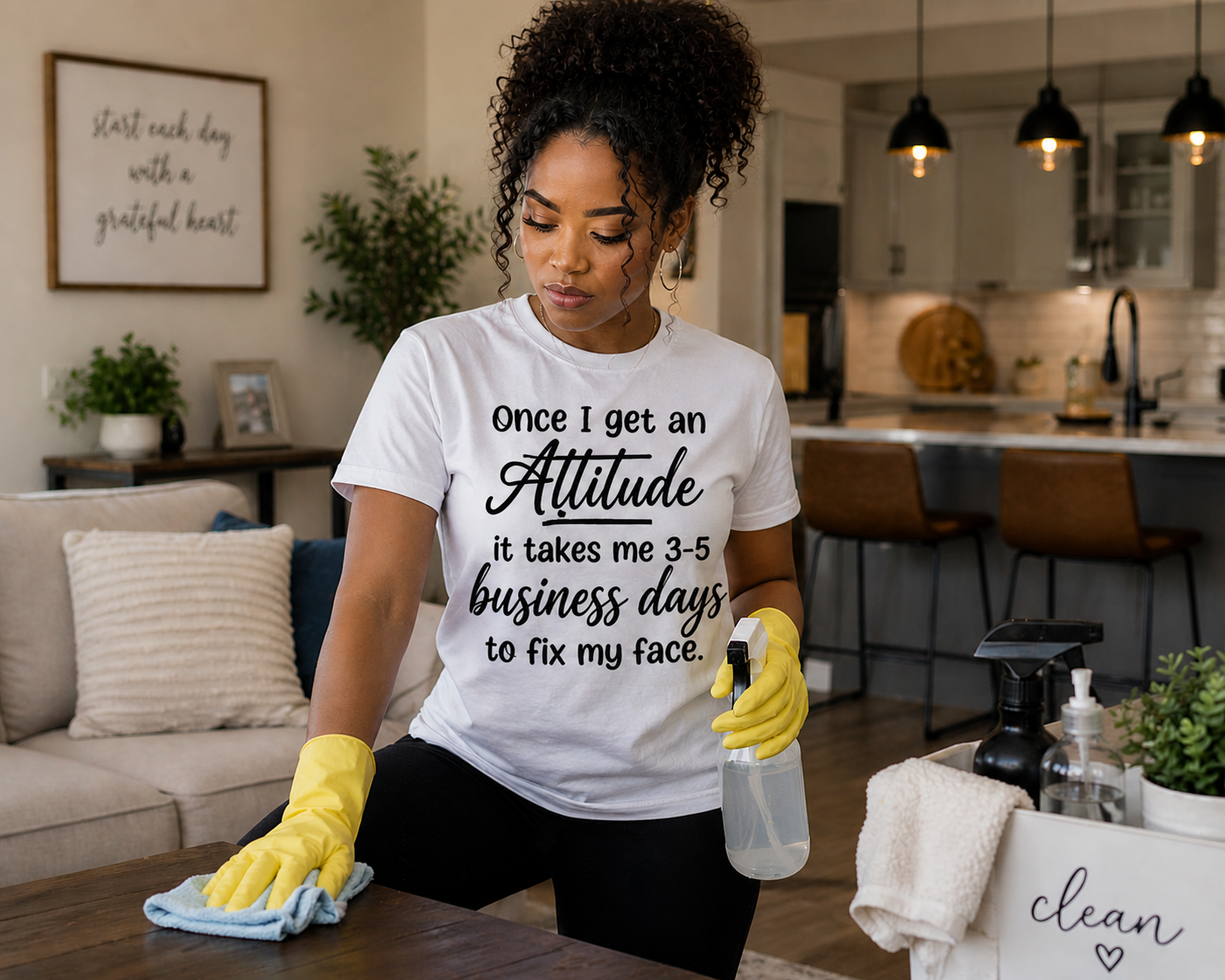 Once I Get An Attitude T-Shirt