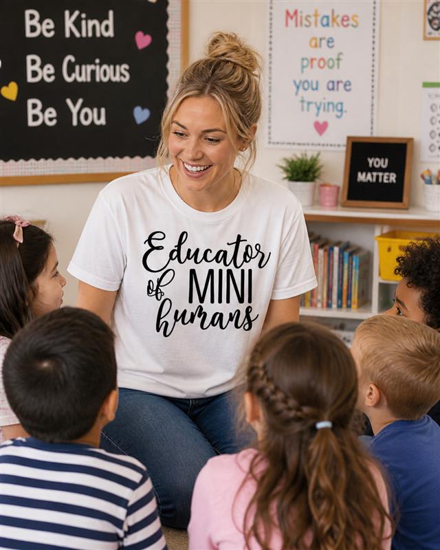 Educator of Mini Humans T-Shirt